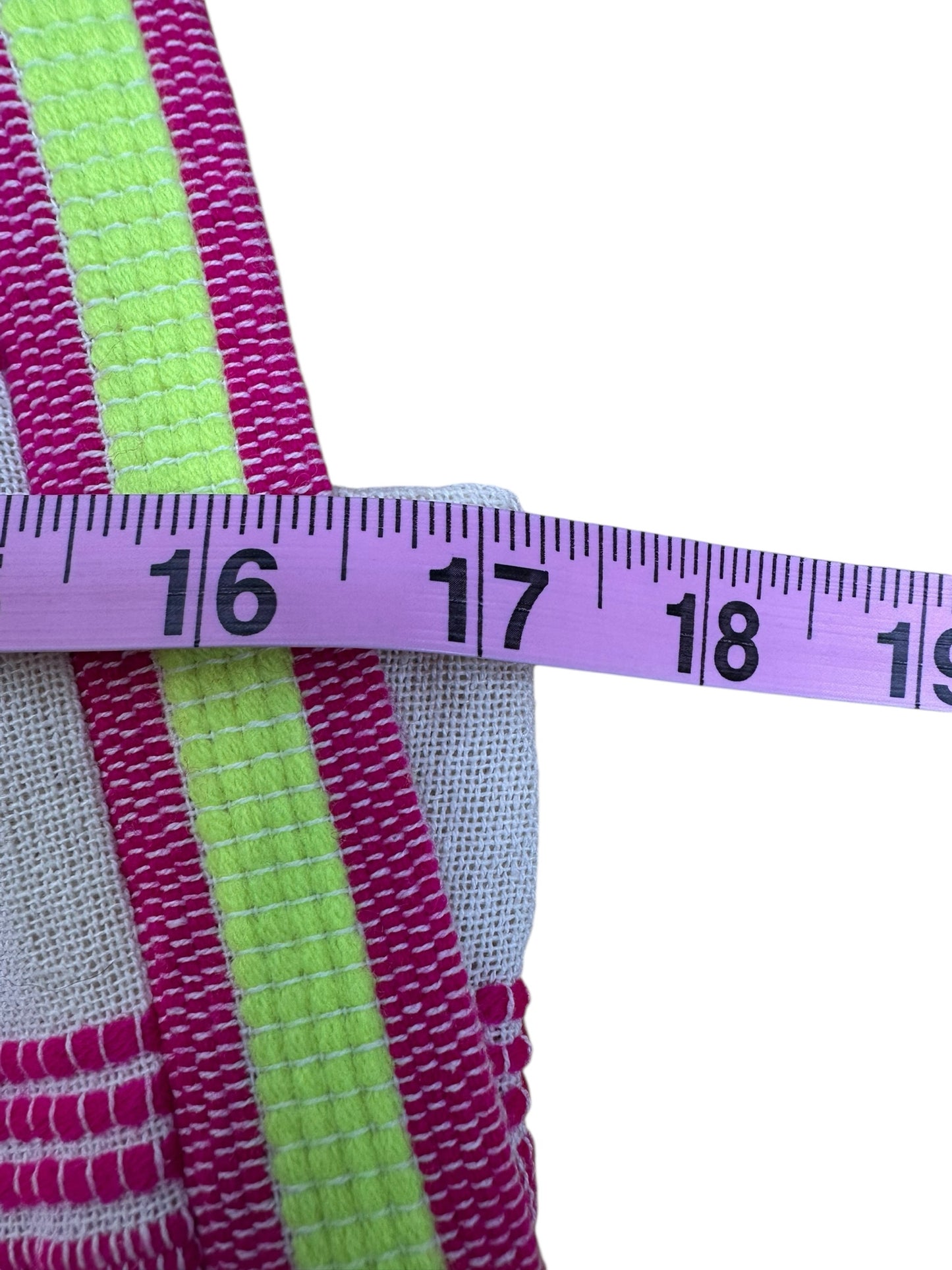 Saylor Yellow and Pink Casual Dress Size S Tall