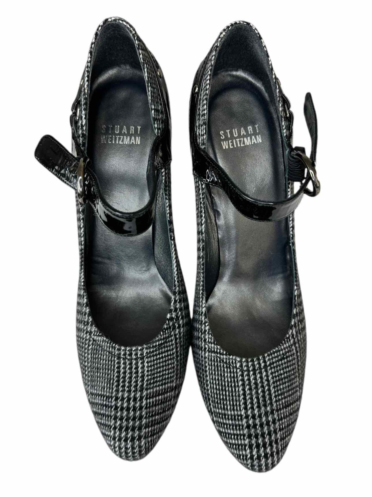 Stuart Weitzman Wool Plaid Pumps Size 8.5
