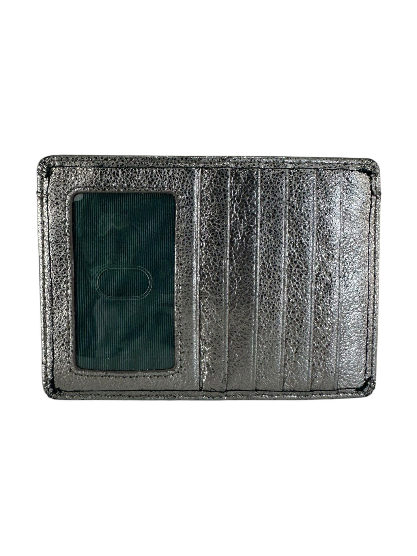 hobo Kai Pearled Silver Card Holder