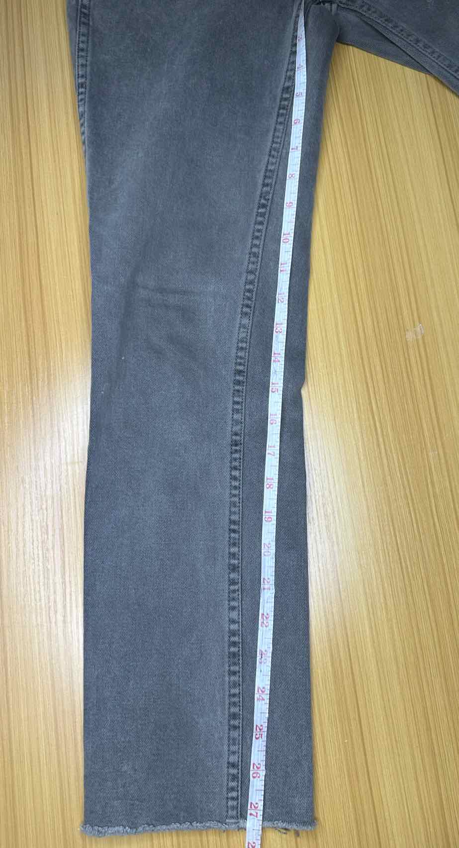 rag & bone Gray Cropped Skinny Jeans Size 26