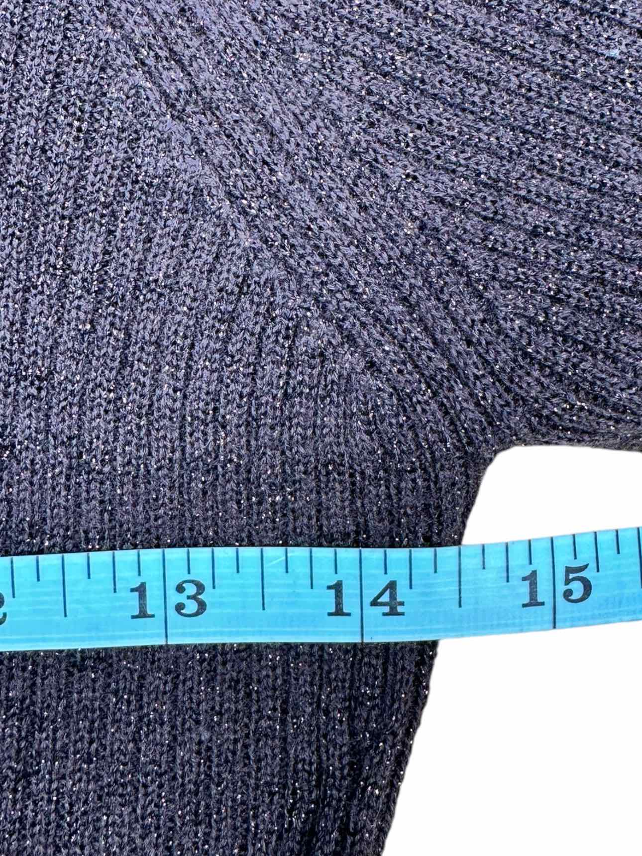 WHITE + WARREN Brown Shimmer Wool Blend Sweater Size M
