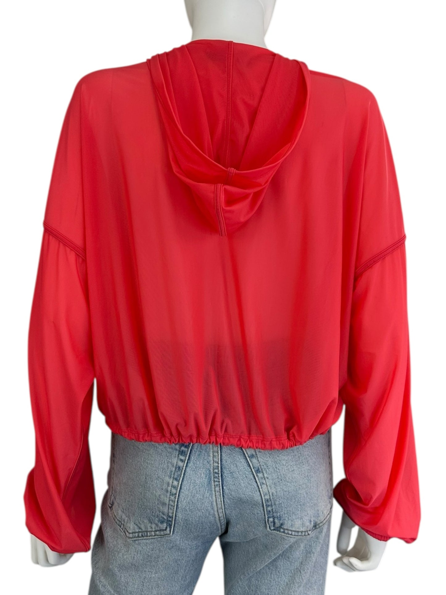Lanston Hot Pink Mesh Jacket Size M