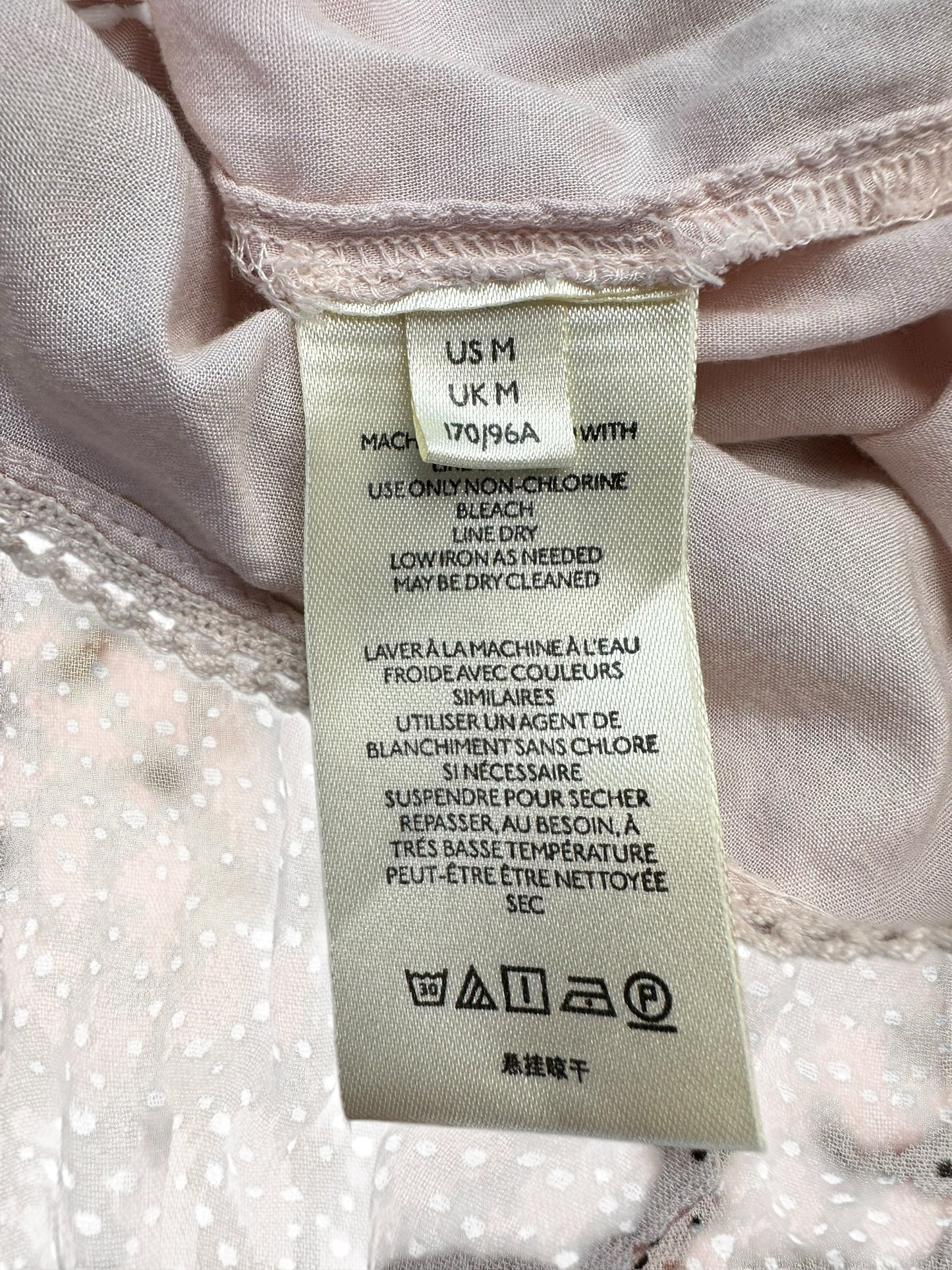Anthropologie Blush Midi Dress Size M