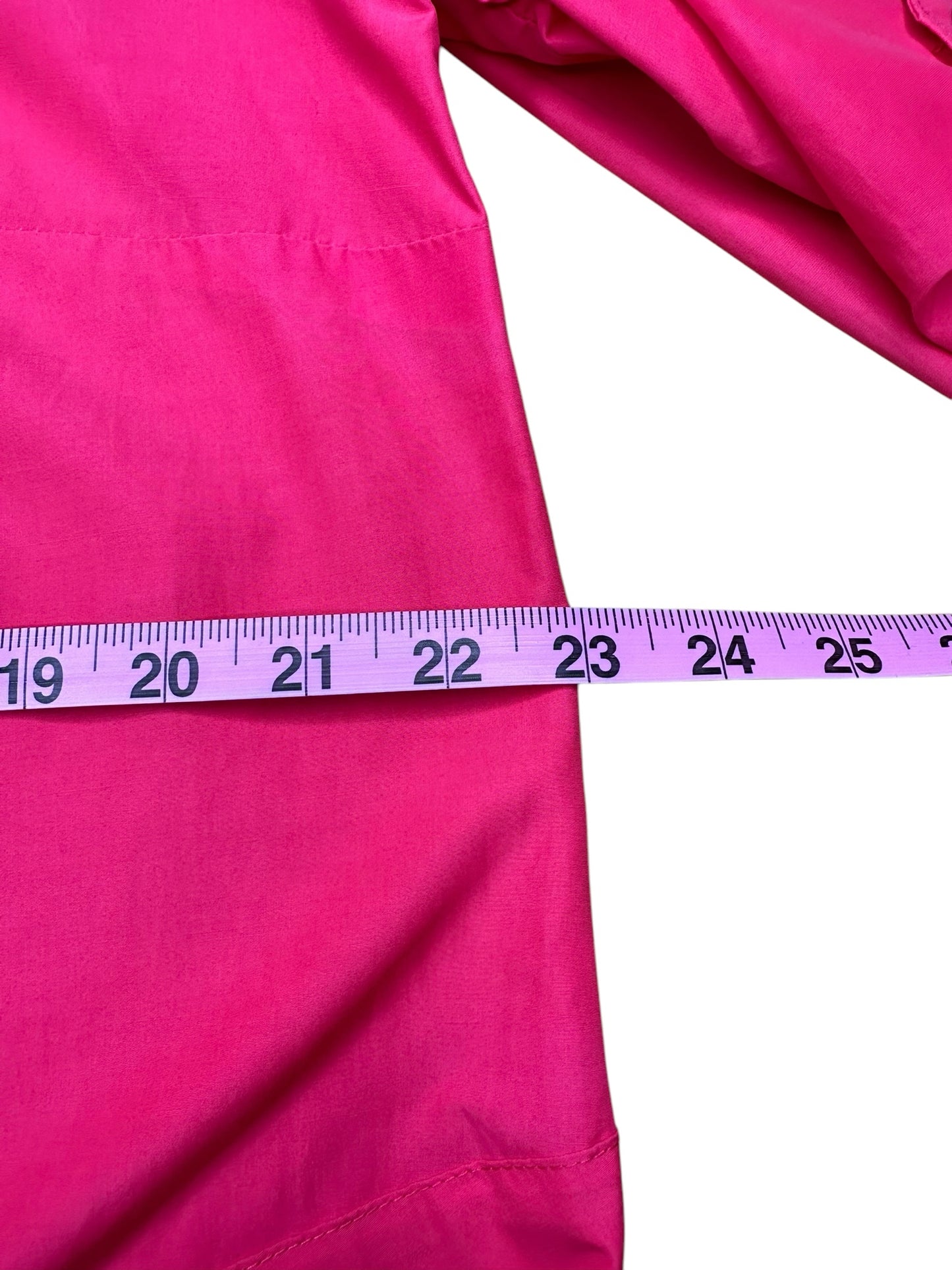 finley Pink Button Dress Size L