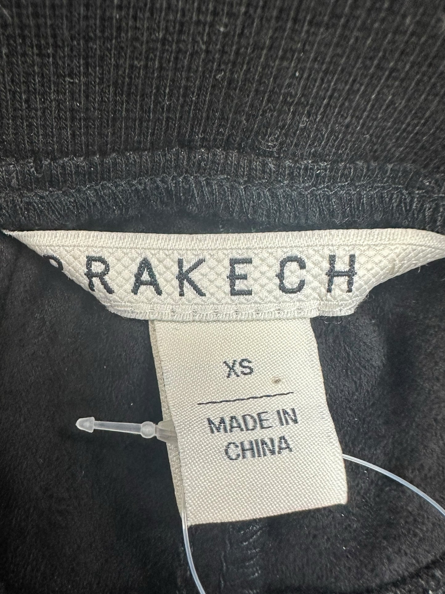 Marrakech Black Vegan Suede Joggers Size XS