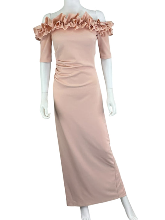 XSCAPE Pink Formal Maxi Dress Size 4