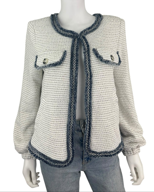 LIVERPOOL NWT Metallic Tweed Jacket Size M