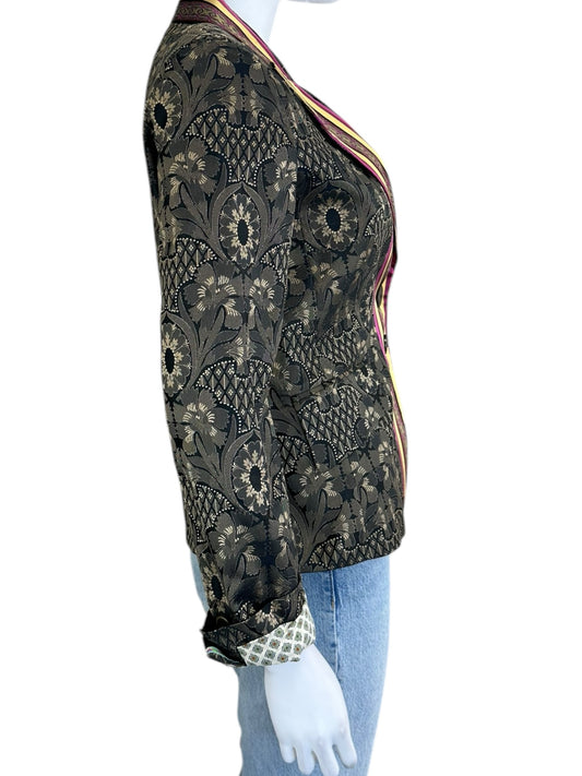 Robert Graham Silk Paisley Blazer Size S