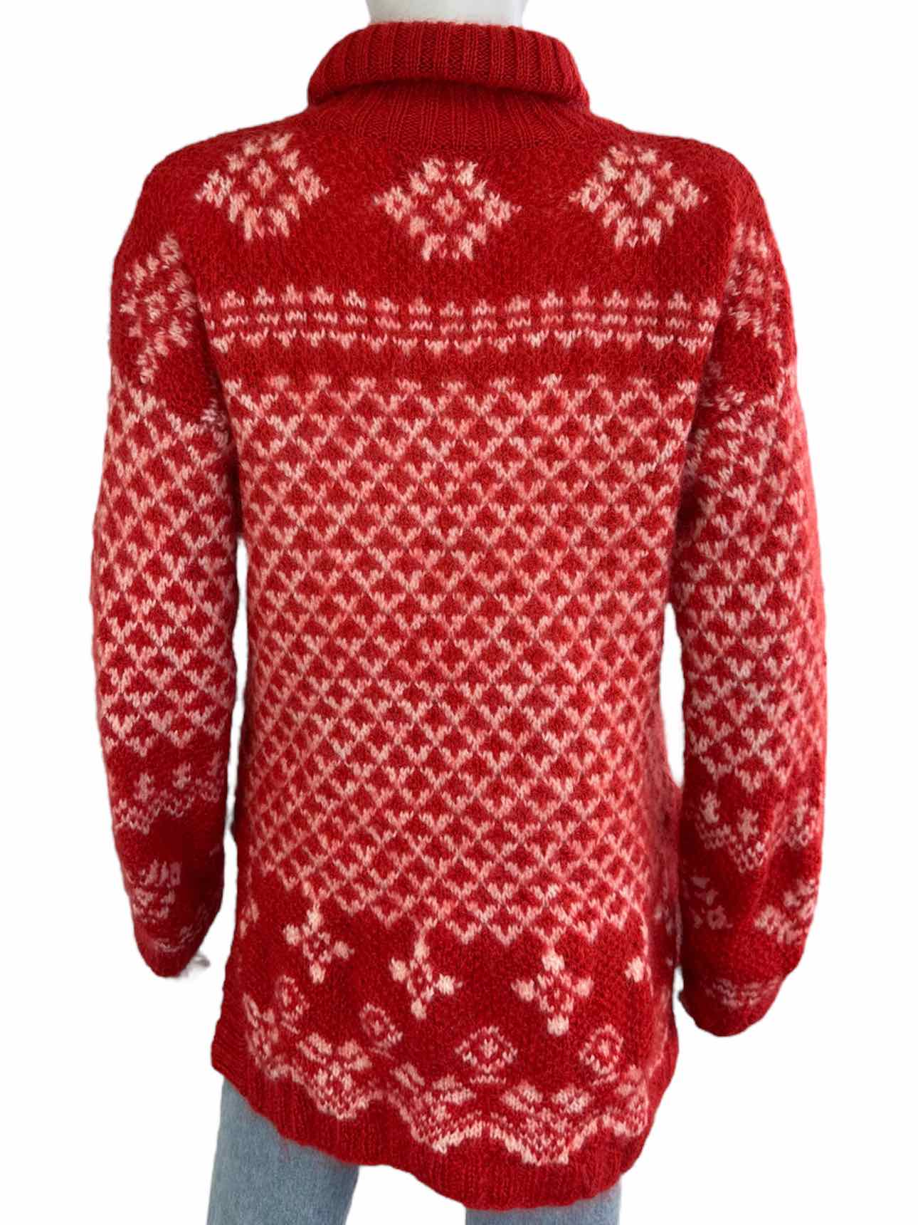 JONES NEW YORK Red Turtleneck Sweater Size L