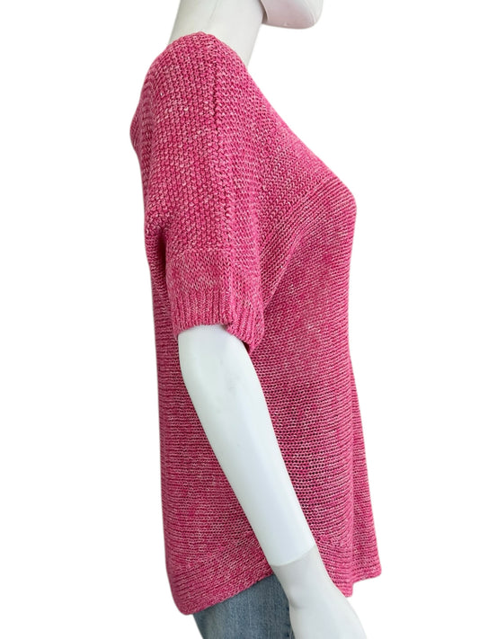 Tommy Bahama NWT Pink Linen Blend Sweater Size S