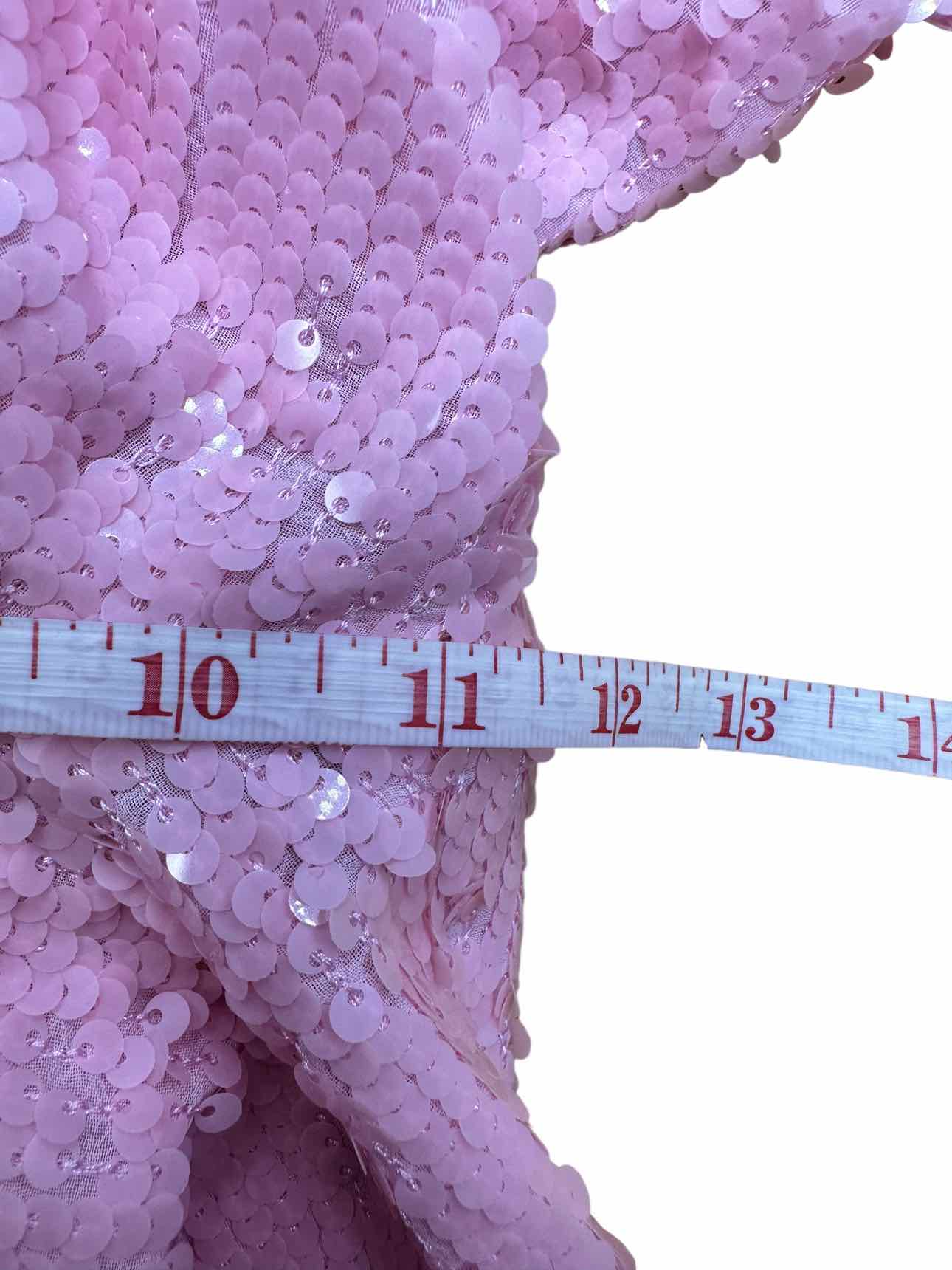 J. Crew COLLECTION NWT Pastel Pink Sequin Pants Size 6