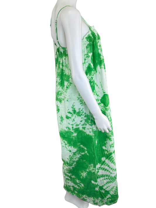 stark NWT Green Tie-Dye Cotton Jumpsuit Size M