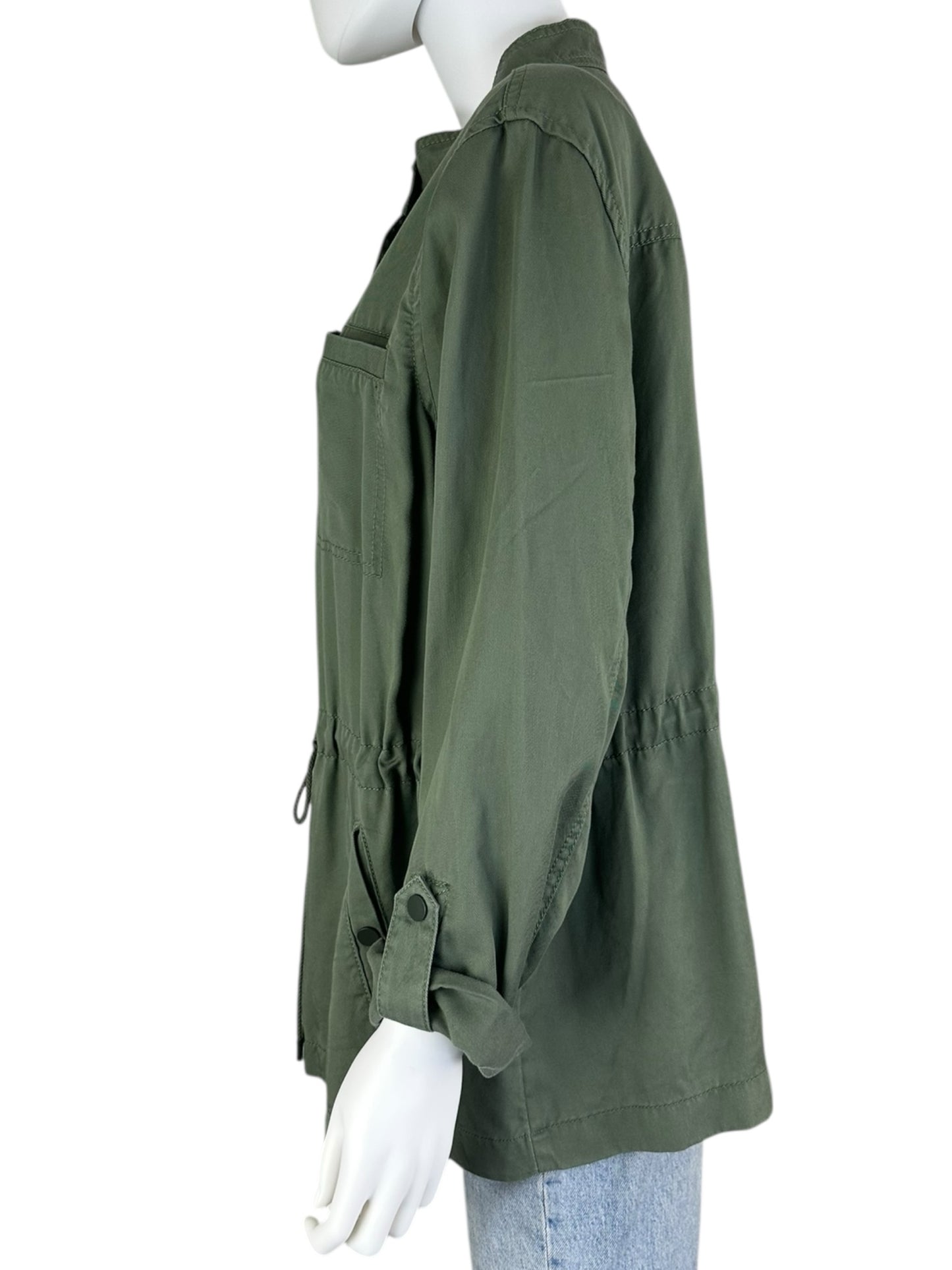 LOFT NWT Green Utility Jacket Size L