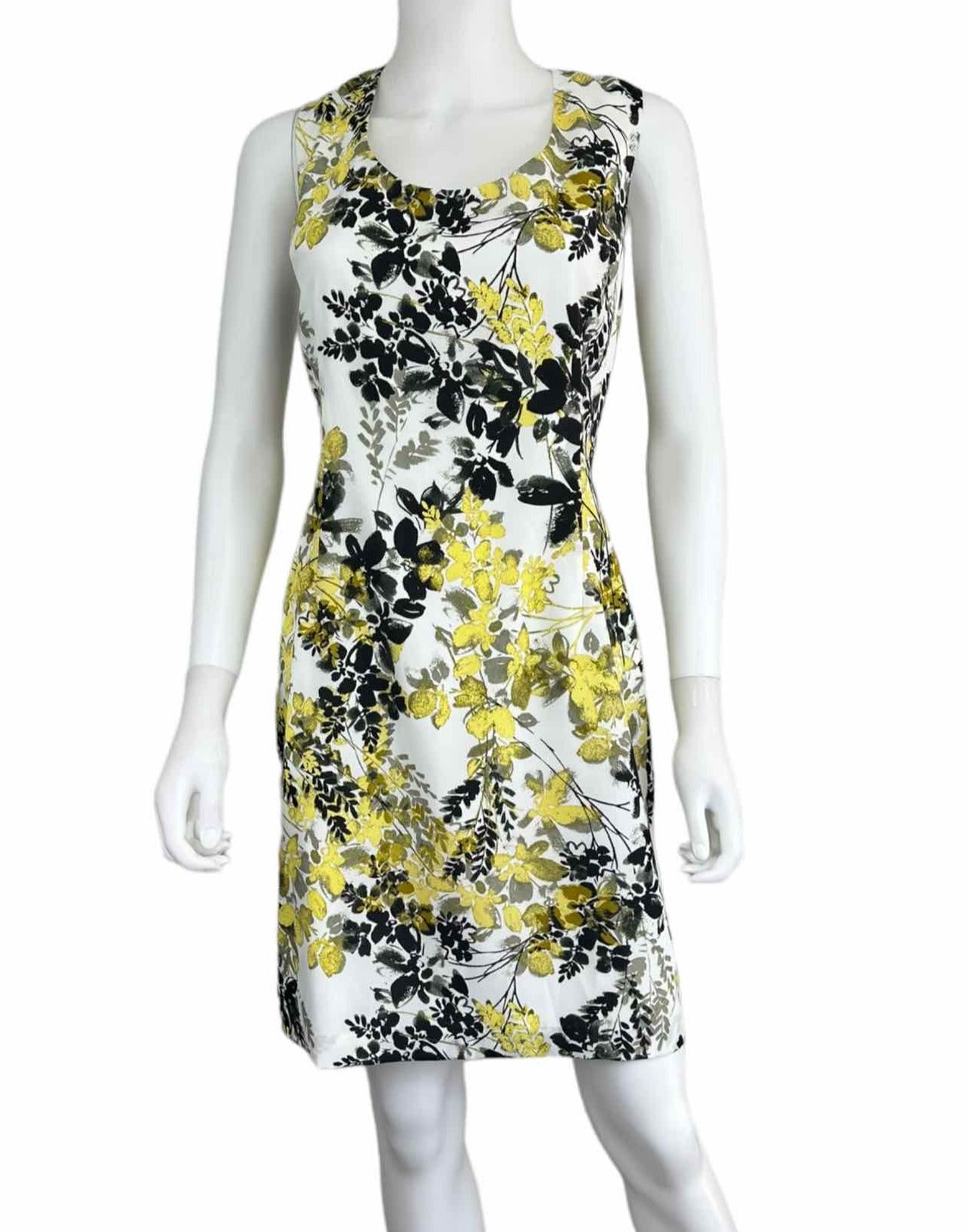 Ann Taylor NWT Yellow Floral Dress Size 10 Petite – alineconsignment