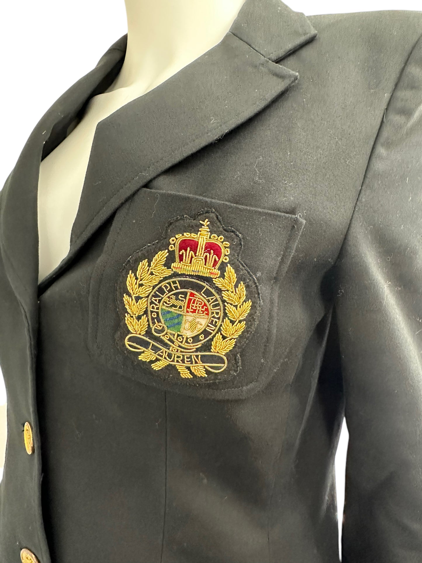 LAUREN Ralph Lauren Black Blazer Size 6