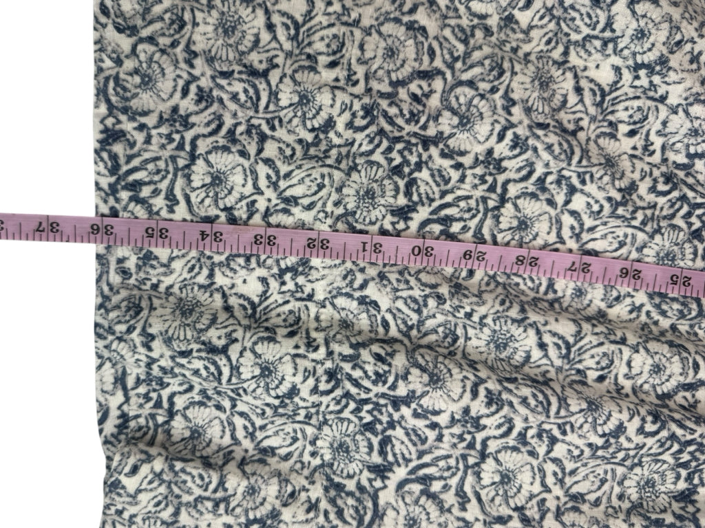 FAHERTY Blue Floral Isha Dress Size L