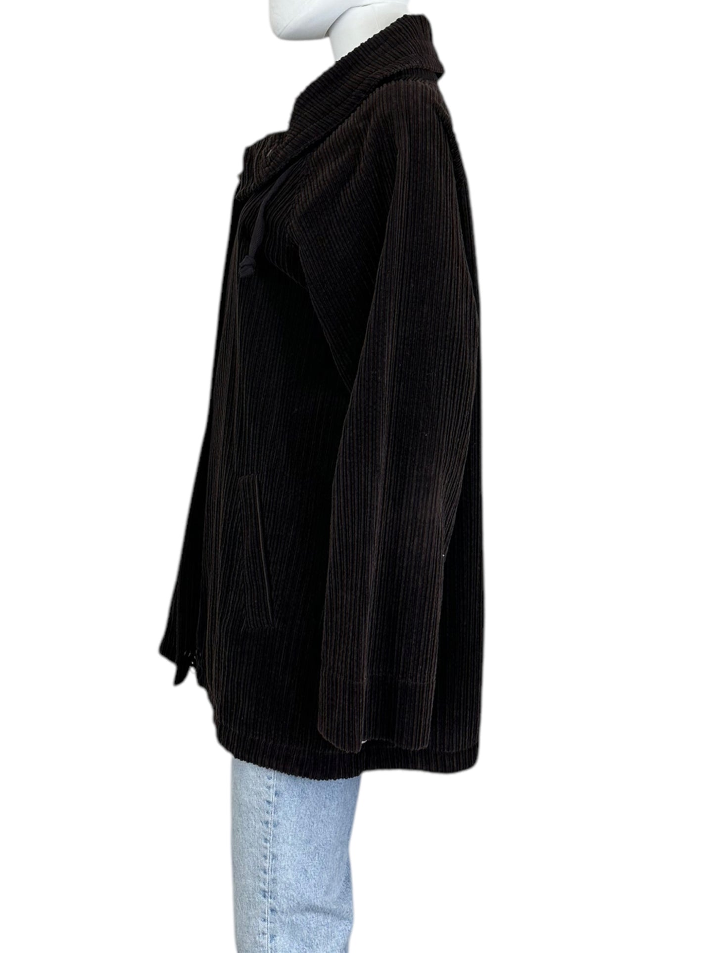 EILEEN FISHER Brown Corduroy Jacket Size M