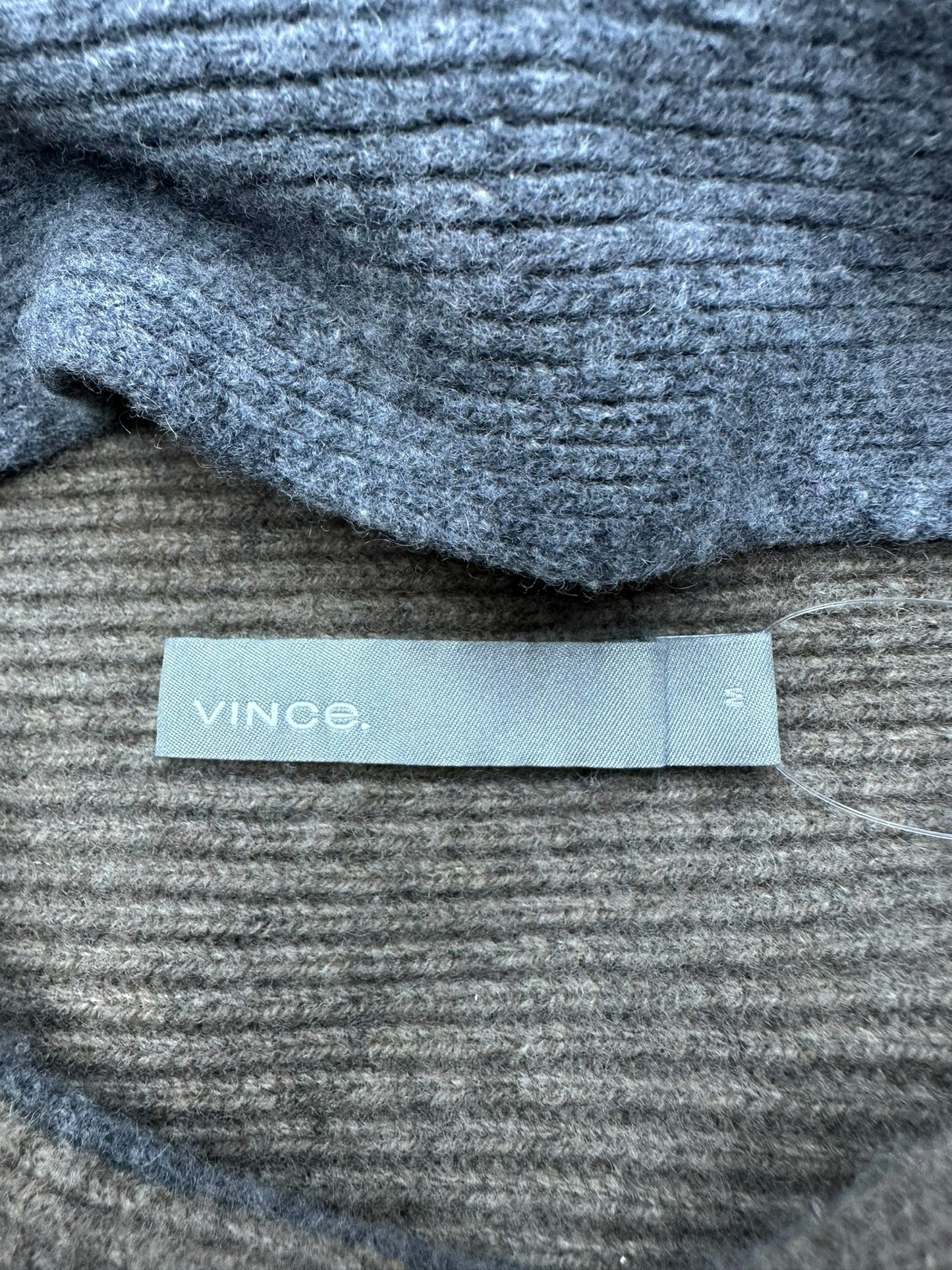 vince. Brown Wool Cashmere Sweater Size M Sweater