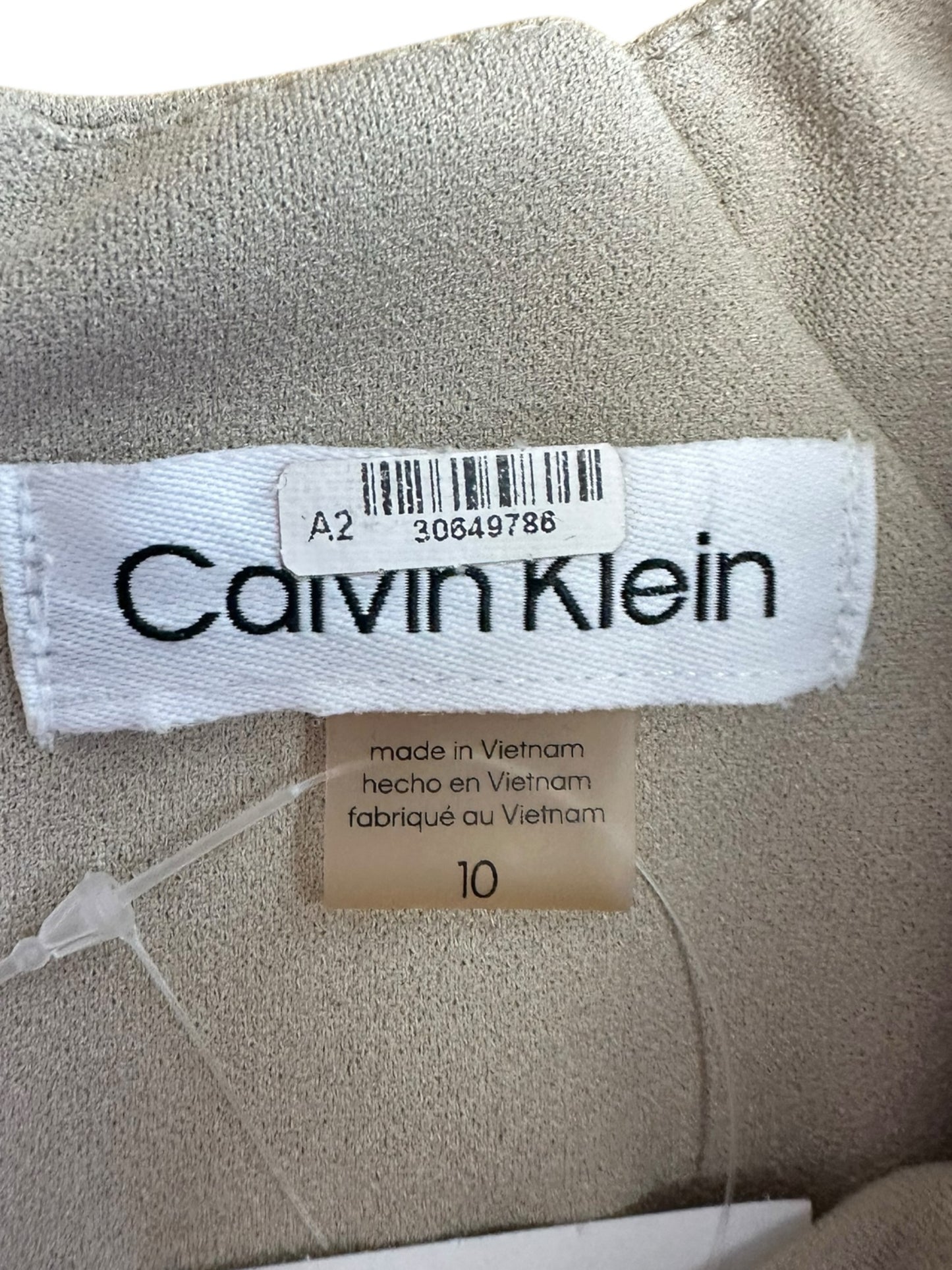 Calvin Klein Brown Formal Dress Size 10