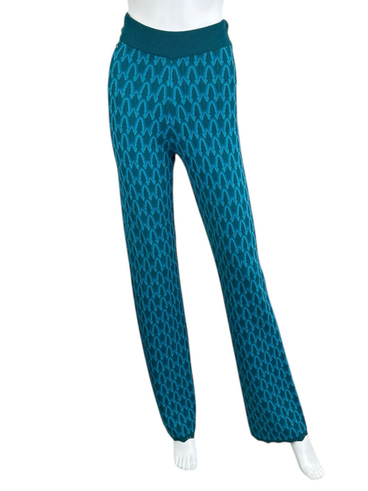THE NORMAL BRAND Teal Knit Pants Size XS
