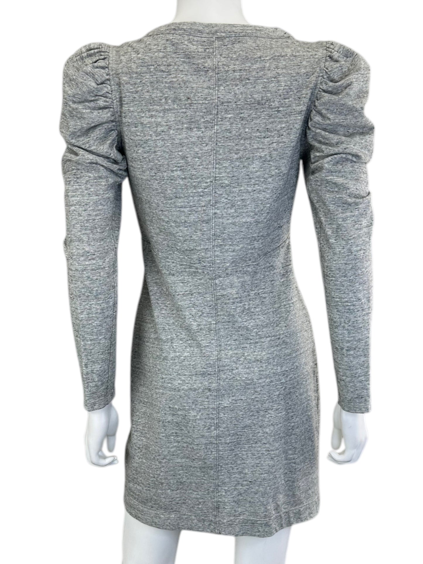 La Vie Gray Knit Mini Casual Dress Size S