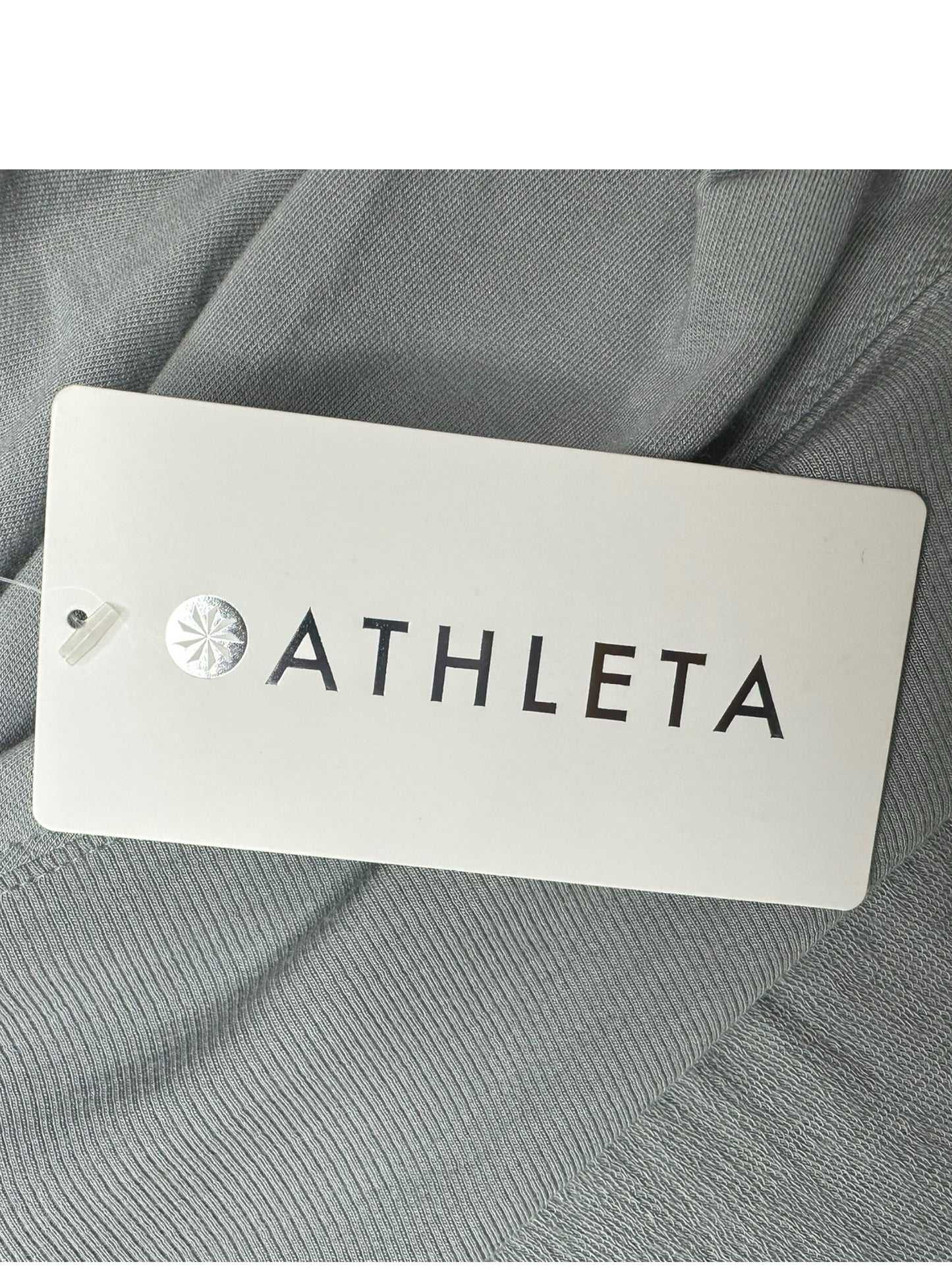 ATHLETA NWT Gray Jersey Knit Pranayama Wrap Cardigan Size S