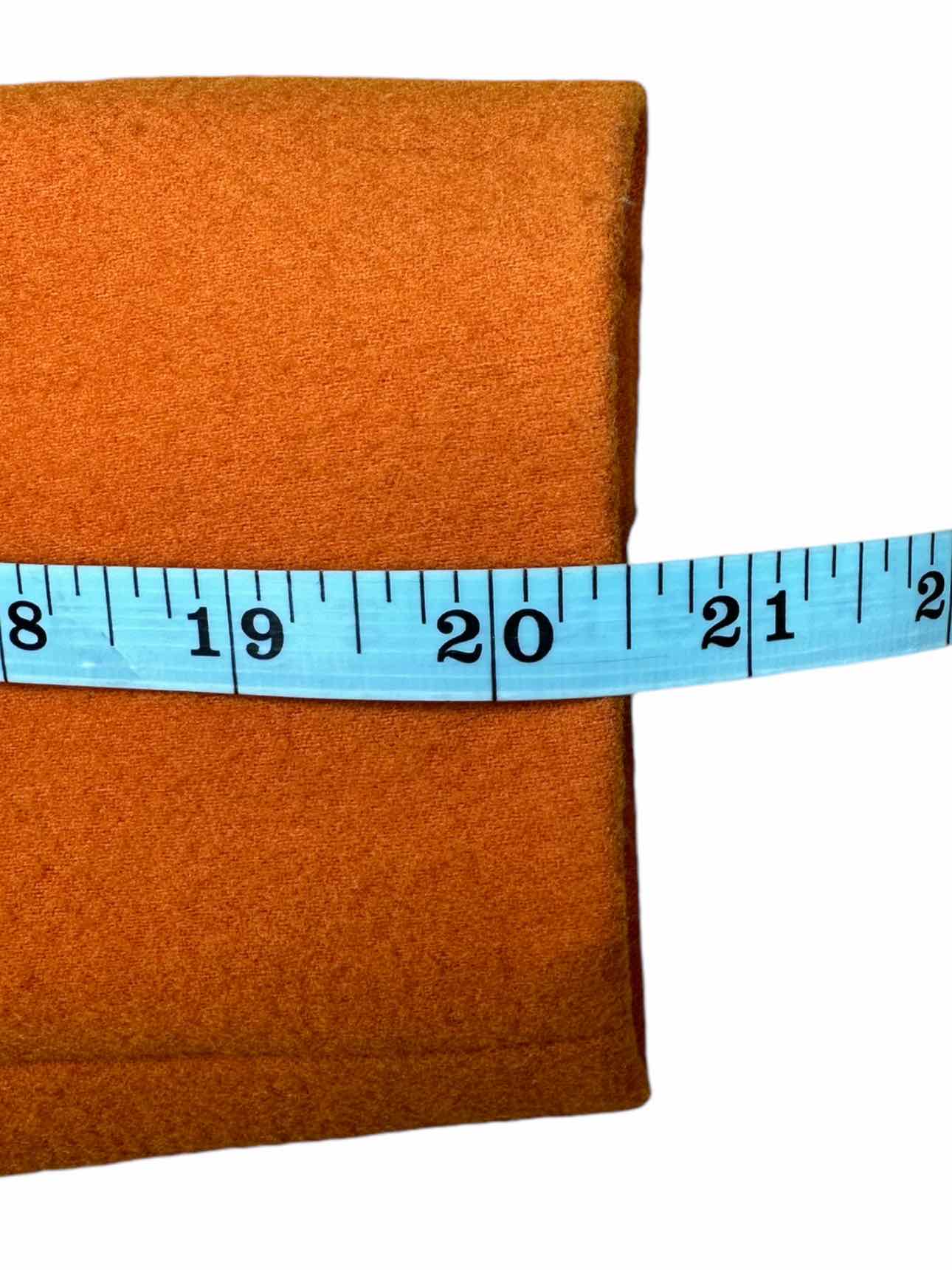 CARLISLE Wool Blend Orange Blazer Size 4