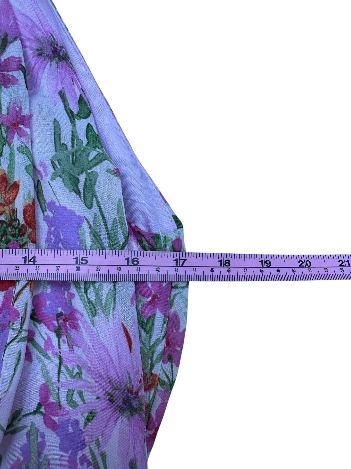 taylor Multicolor Floral Maxi Dress Size 16