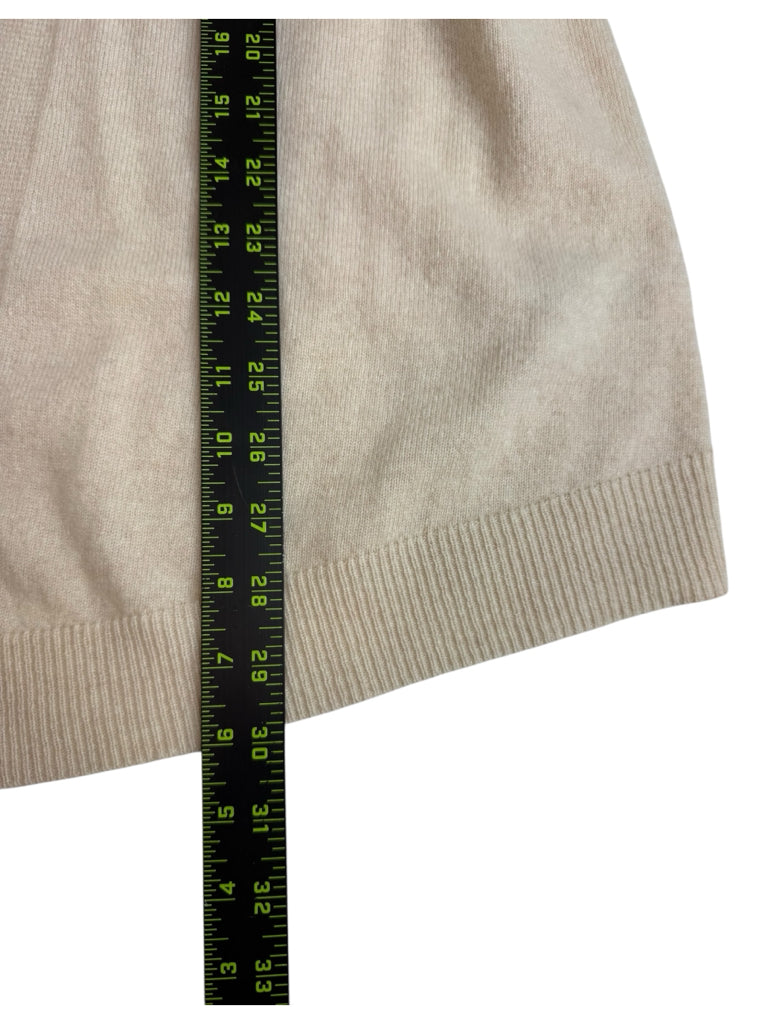 BANANA REPUBLIC Cream 100% Cashmere Sweater Cardigan Size L