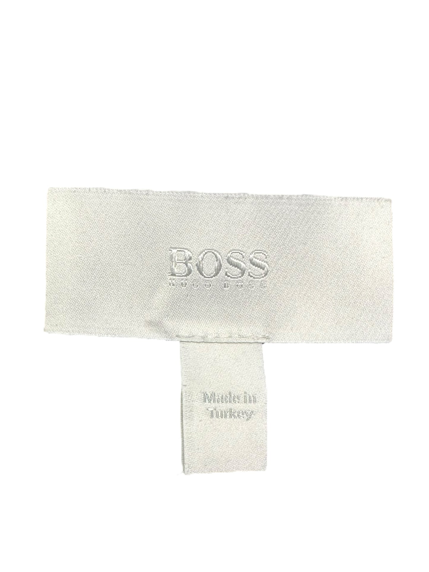 BOSS Gray Virgin Wool Pant Suit Size 10