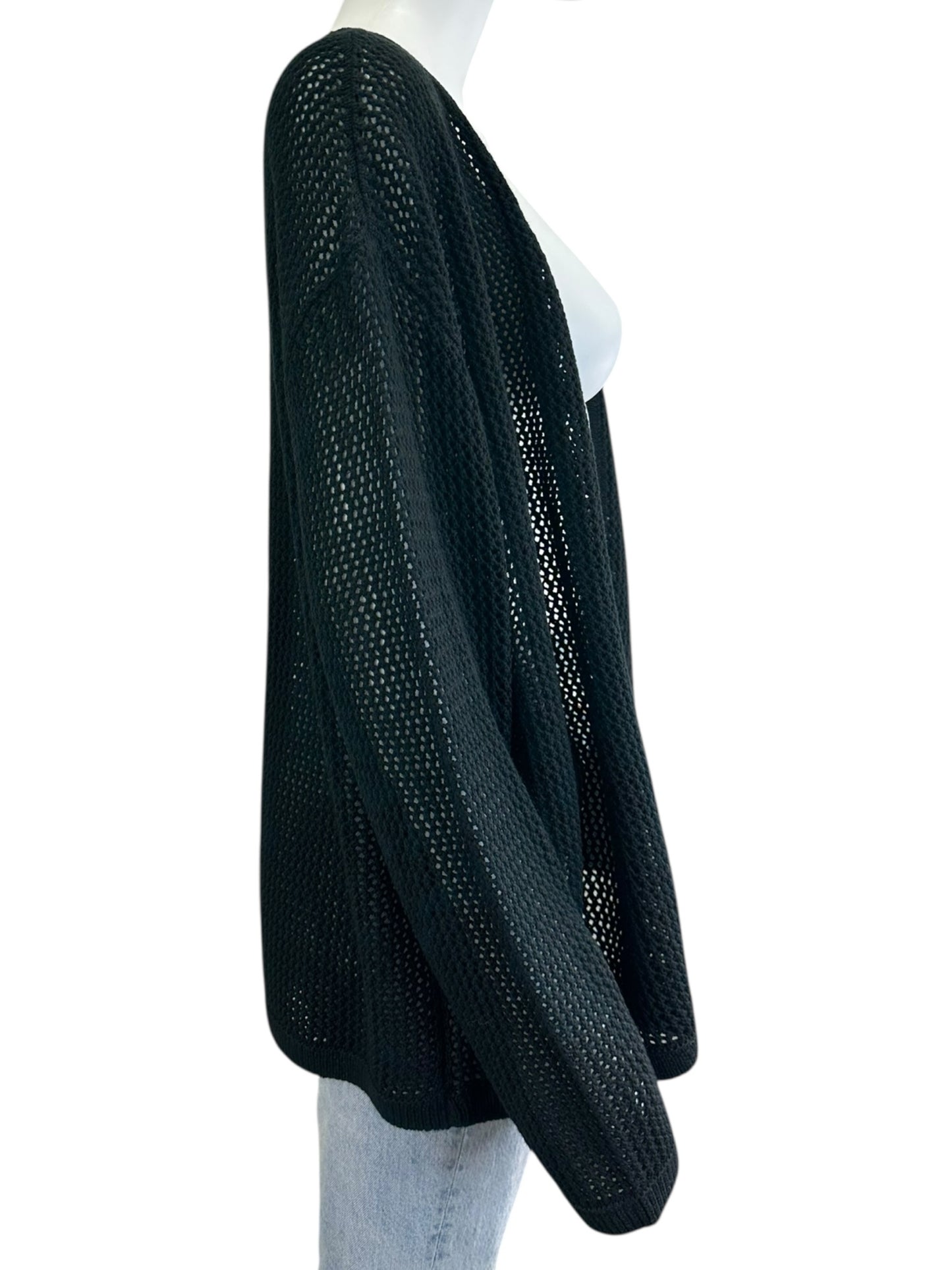 Gentle Fawn NWT Black Knit Cardigan Size L
