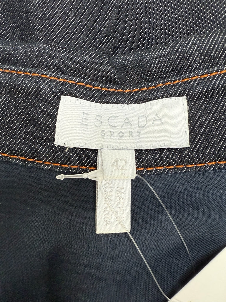 ESCADA SPORT Blue Denim Dress Size L
