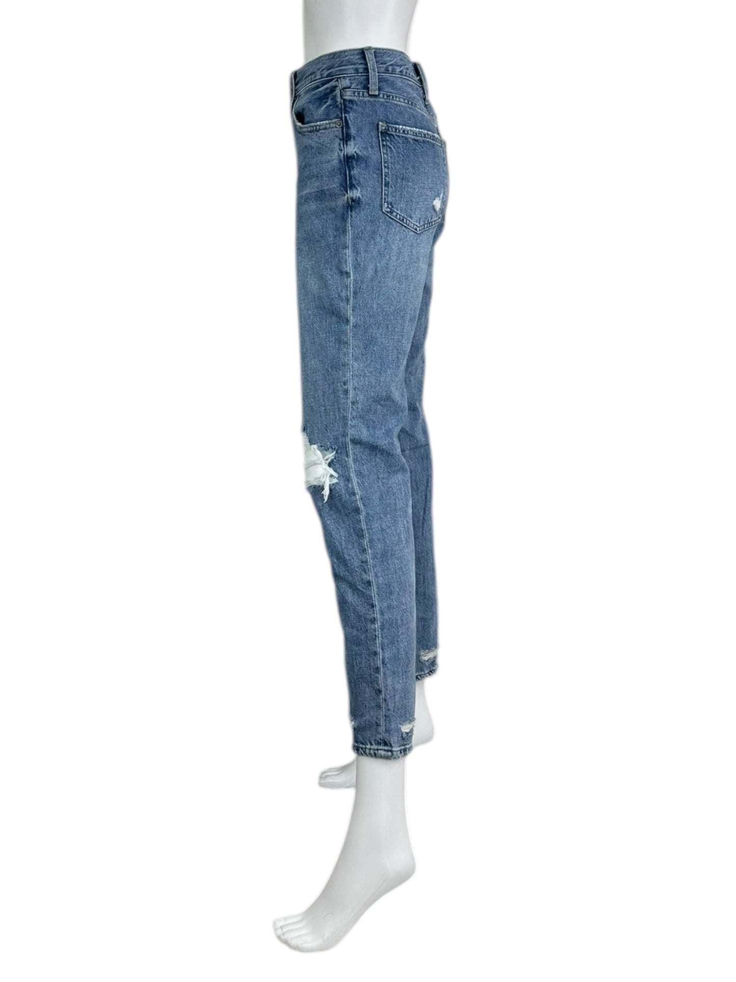 PISTOLA Ripped Light Wash Jeans Size 25