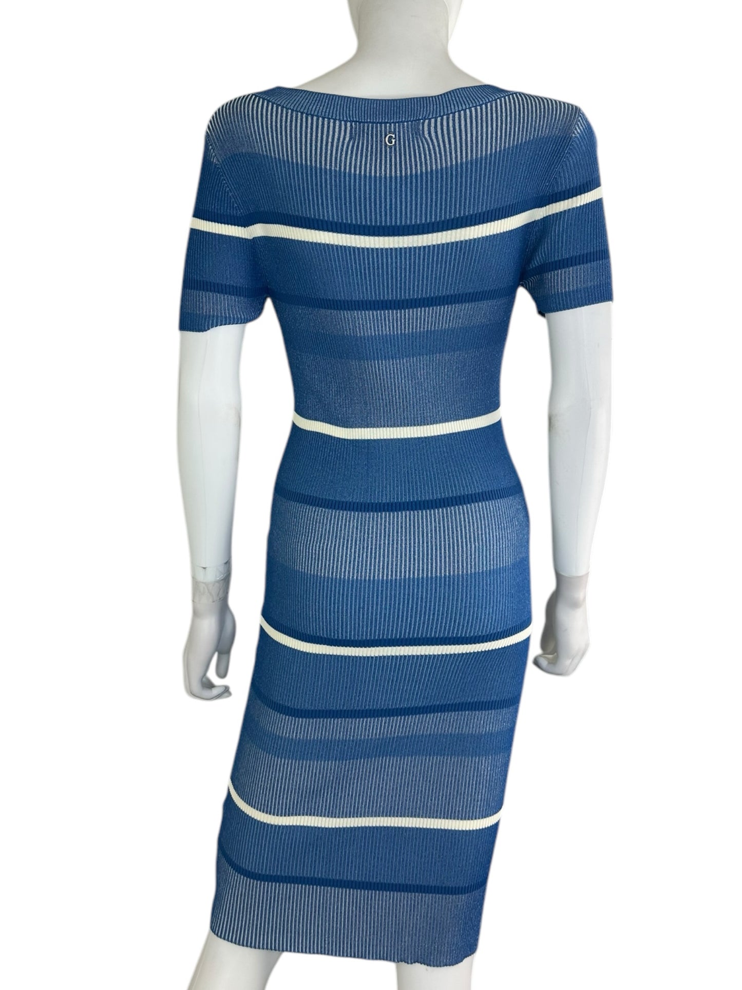 Guess Striped Knit Dress Size L