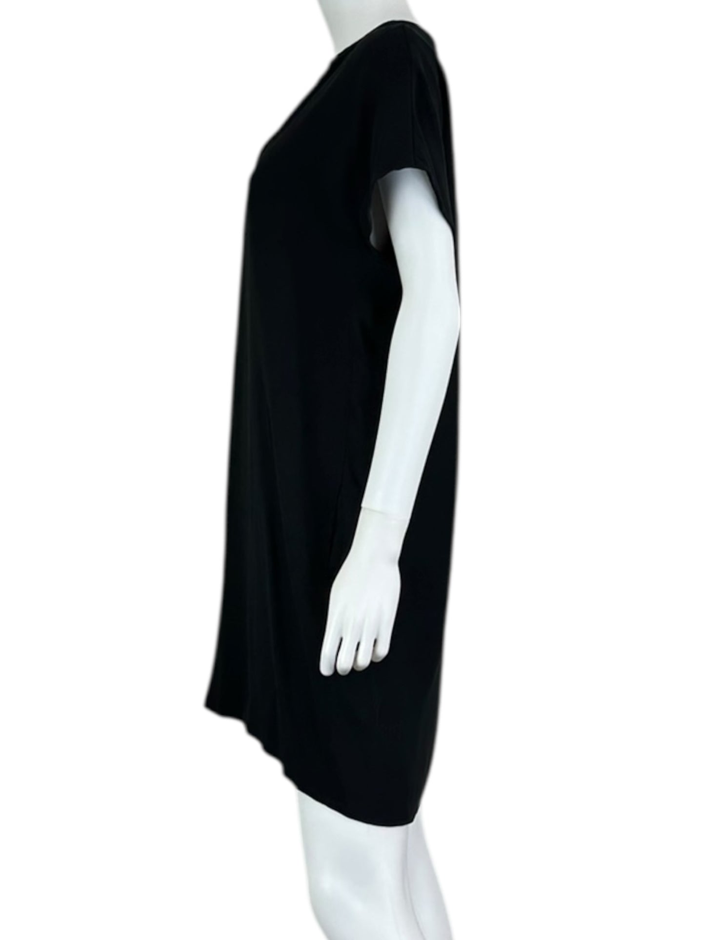 vince. Black Mini Dress Size M