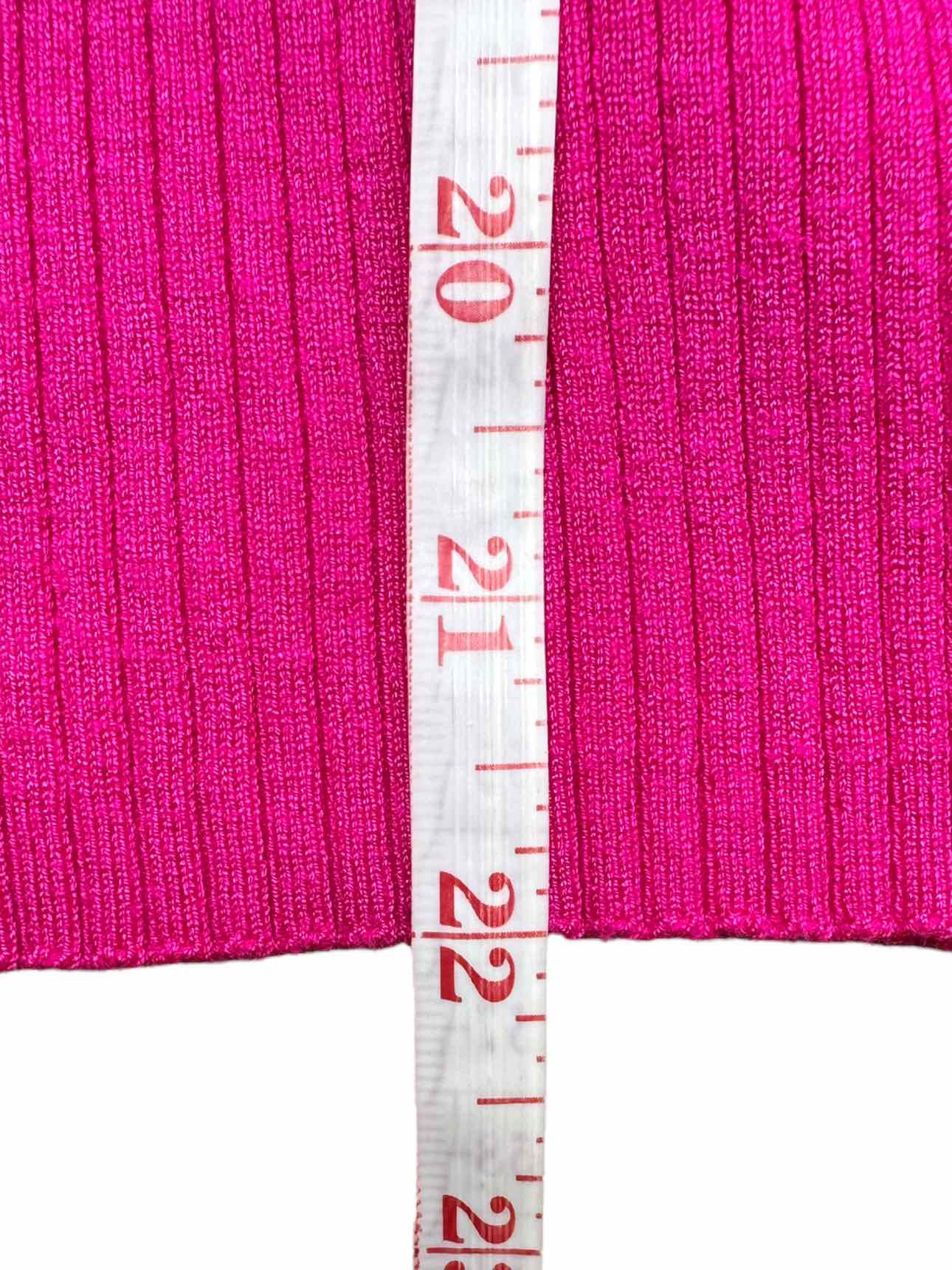 I.N.C. NWT Pink Asymmetrical Lace Up Sweater Size S
