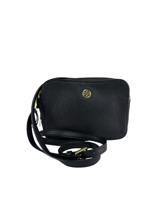 Tory Burch Black Robinson Double Zip Crossbody