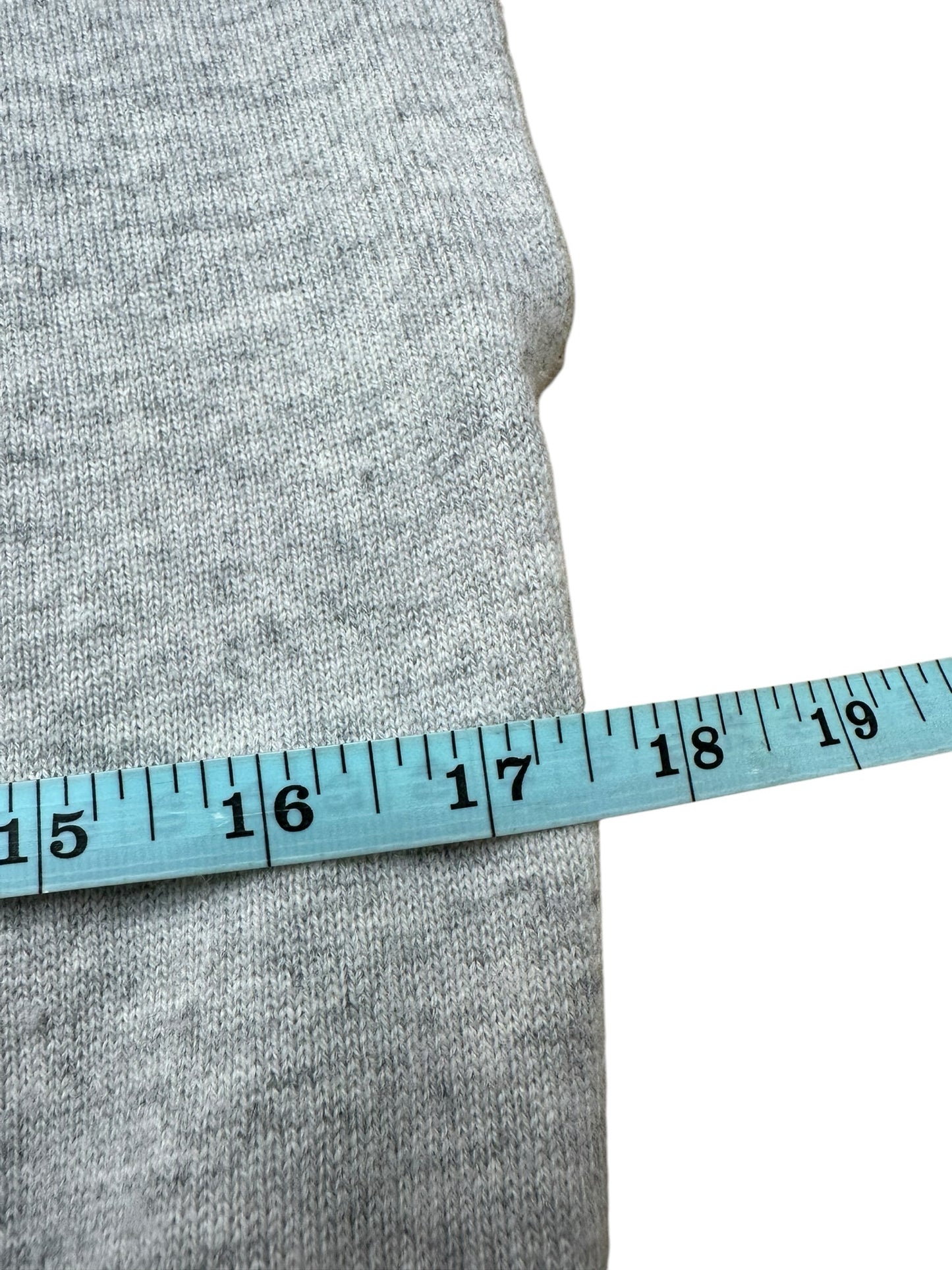 ALLUDE Gray Wool Cashmere Blend Maxi Sweater Dress Size M