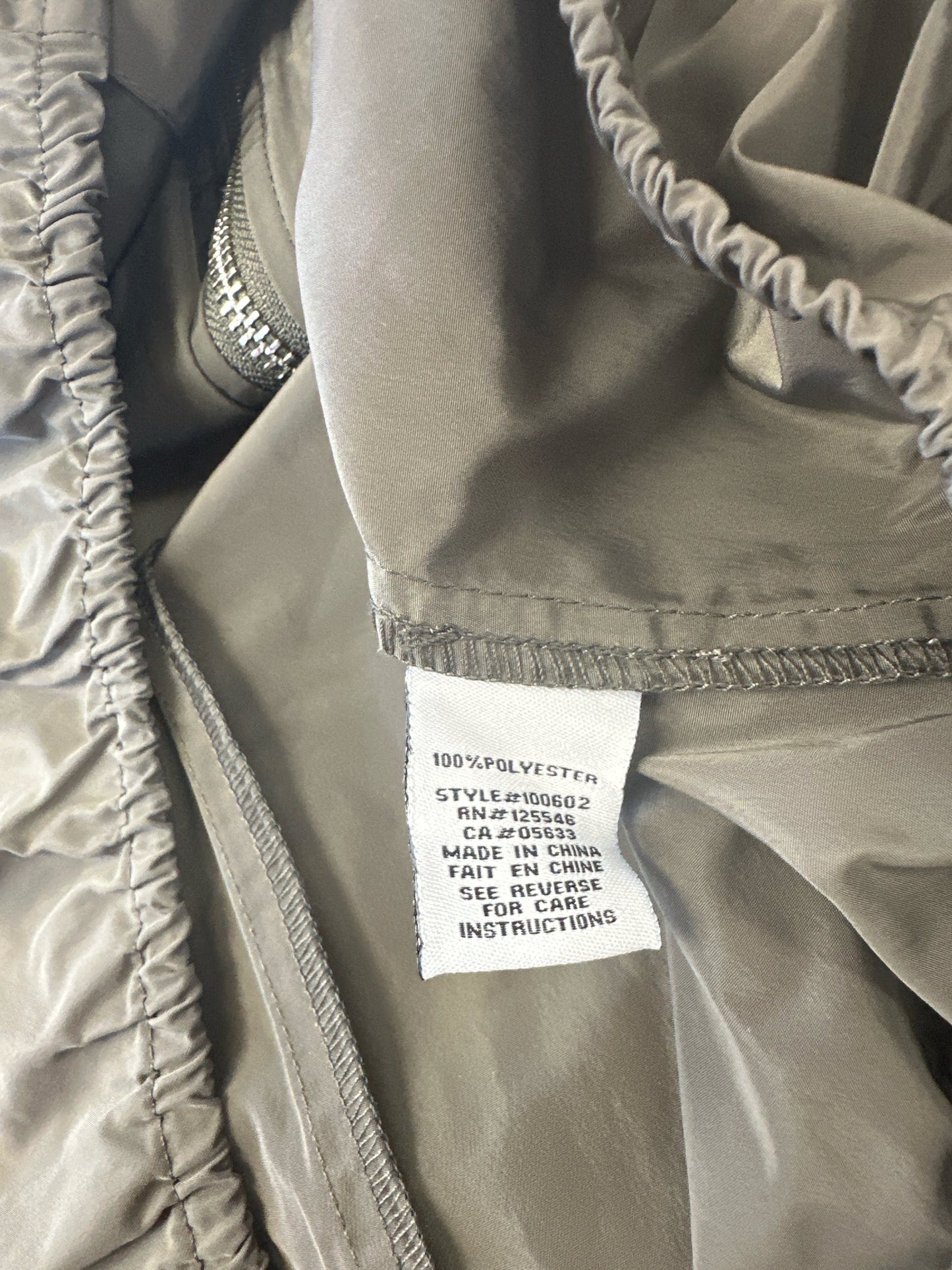 habitat Olive Utility Vest Size L