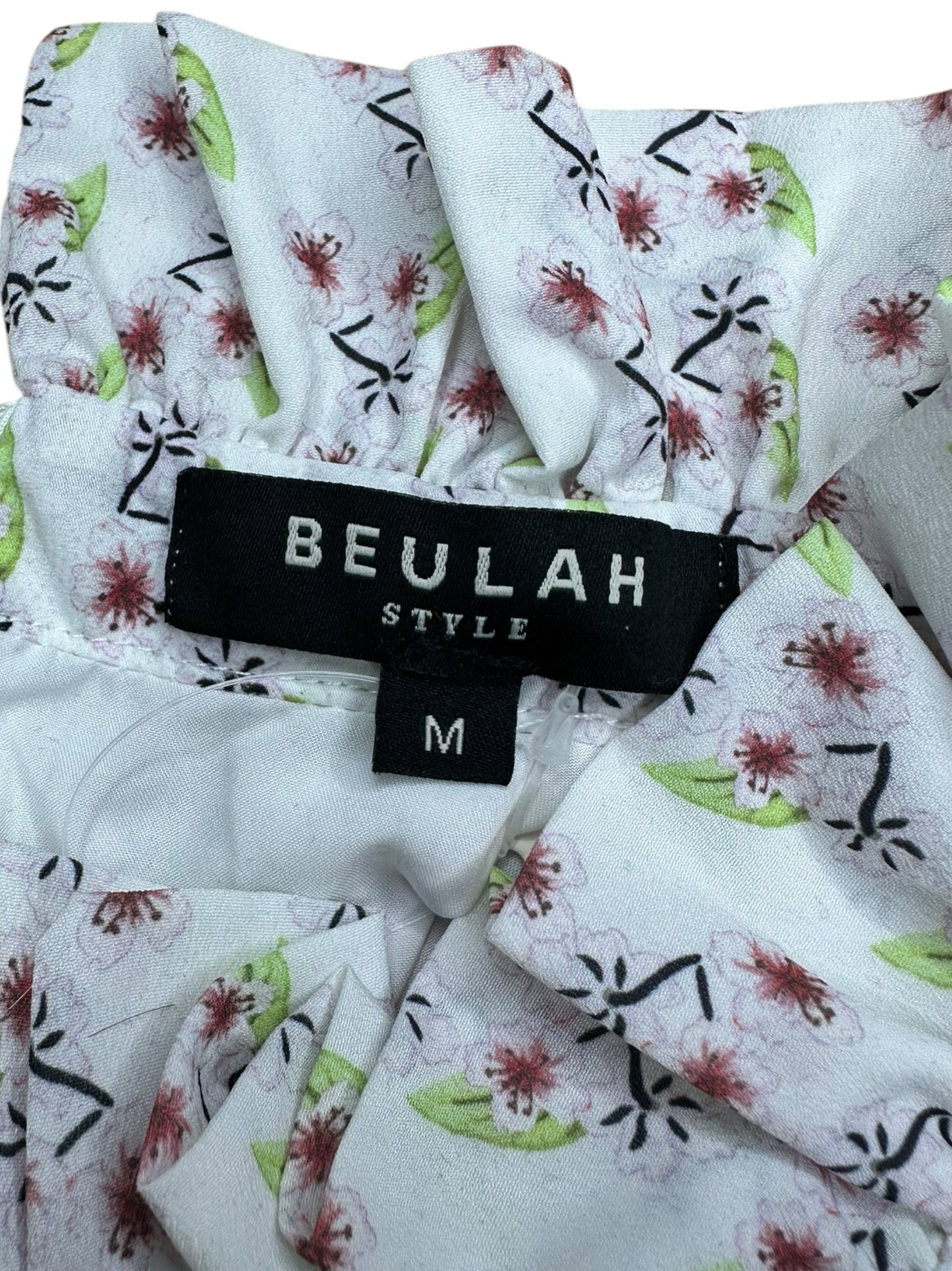 BEULA White Floral Sundress Size M