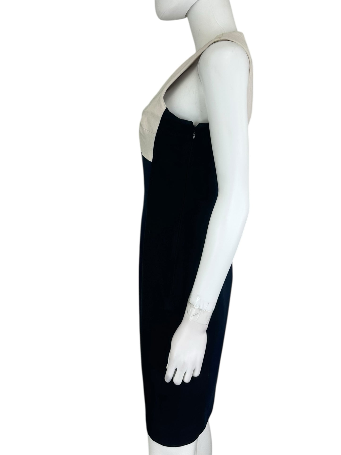 BANANA REPUBLIC Colorblock Midi Dress Size 8