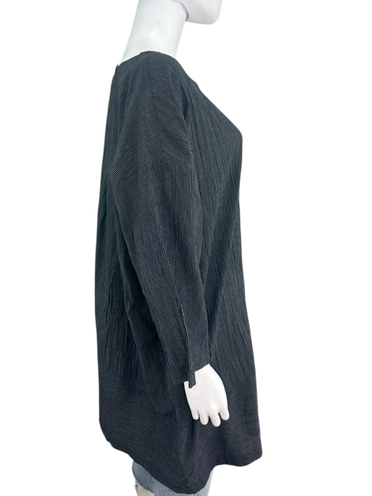 EILEEN FISHER NWT Black Bateau Dress Size XL