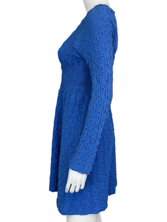 Saltwater Luxe NWT Blue Adrianna Long Sleeve Dress Size M