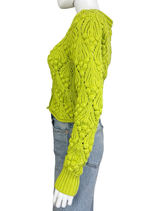 heartloom NWT Green Caspian Cardigan Size XS