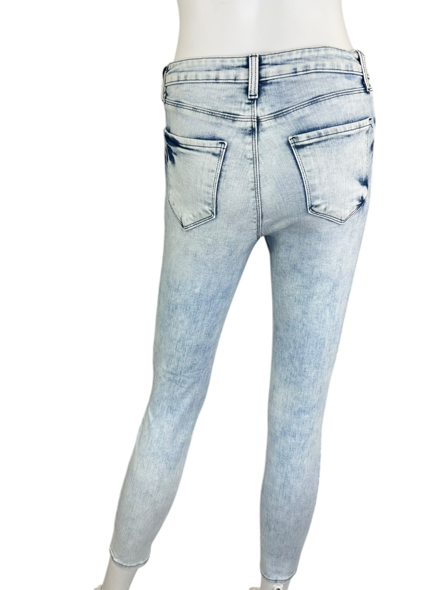 L'Agence Light Wash Margot Hi Rise Jeans Size 24