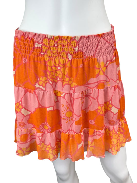 SHOW ME YOUR MUMU Velma Floral Mini Skirt Size S