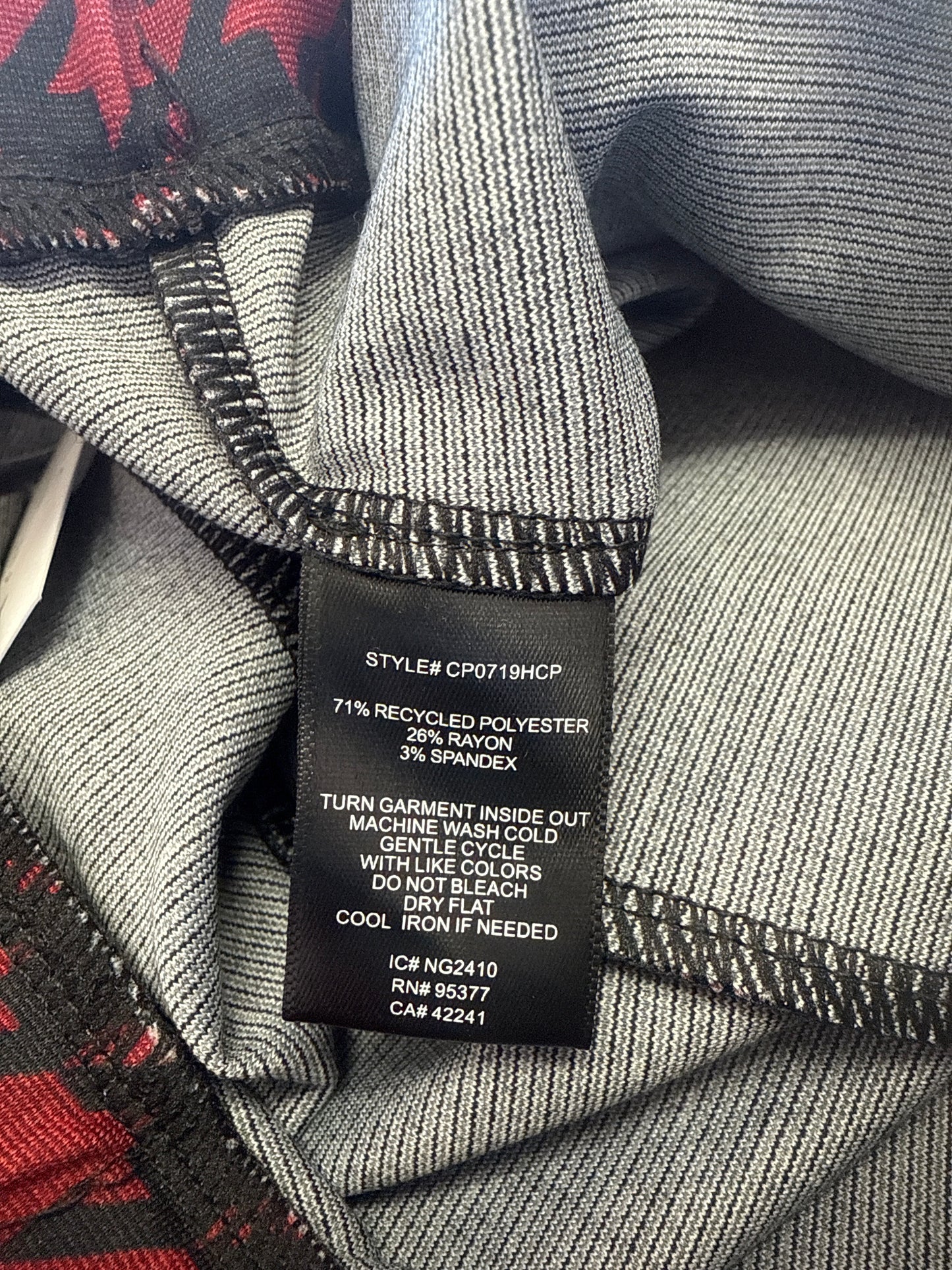 sanctuary NWT Black/Red Houdstooth Pants Size M