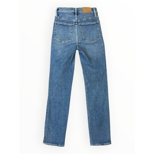 Madewell The Perfect Vintage Jean High Rise Blue Slim Straight Size 23