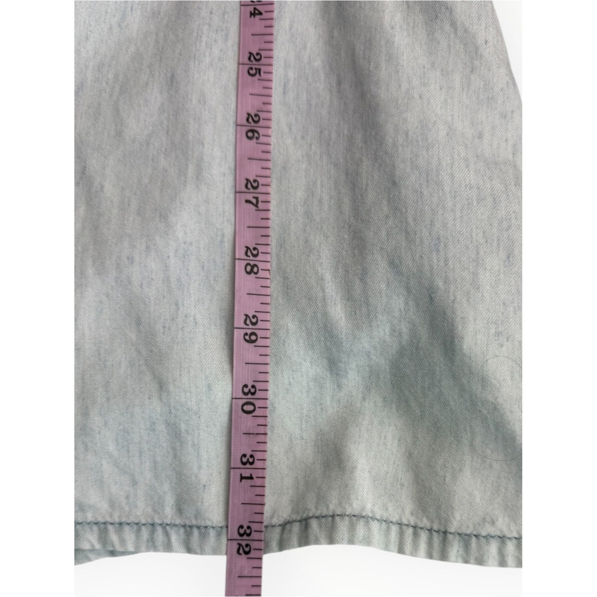 Show Me Your Mumu Tana Babydoll Dress in Shore Chambray Size S