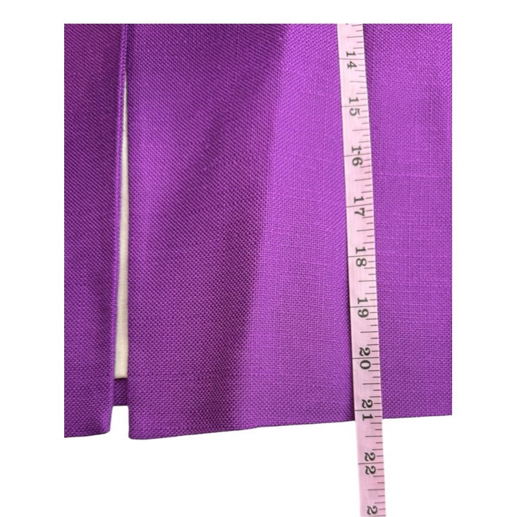 Kate Spade Purple Micah Skirt Suiting Set Size